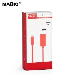 4K USB 3.1 Type C to HDMI (Female) Converter Adapter Cable 