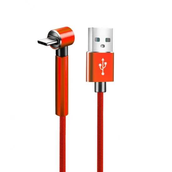  Fast Charging Fabric Braided USB Data Cable with Stand Holder Function for iPhone 8 Pin Android and Type-C in 3 colours