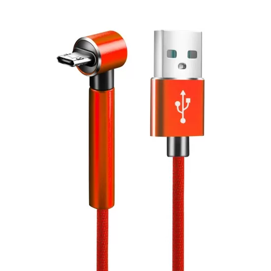  Fast Charging Fabric Braided USB Data Cable with Stand Holder Function for iPhone 8 Pin Android and Type-C in 3 colours