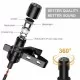 3.5mm Clip On Microphone Mic 1.5m Length Cable Moblie Phone Microphone