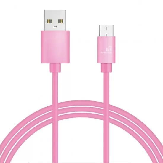  Premium 2.1A Fast Charging USB Data Cable for Micro USB Wire Long 1M 2M 3M in 9 Colours  