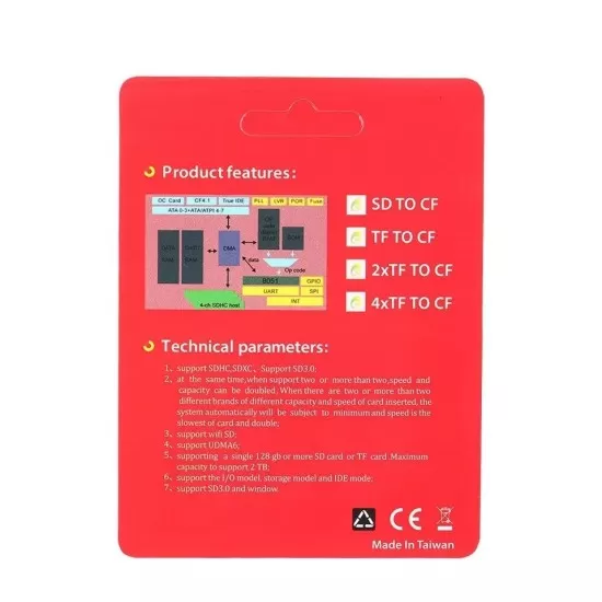 Extreme SD to CF Adapter