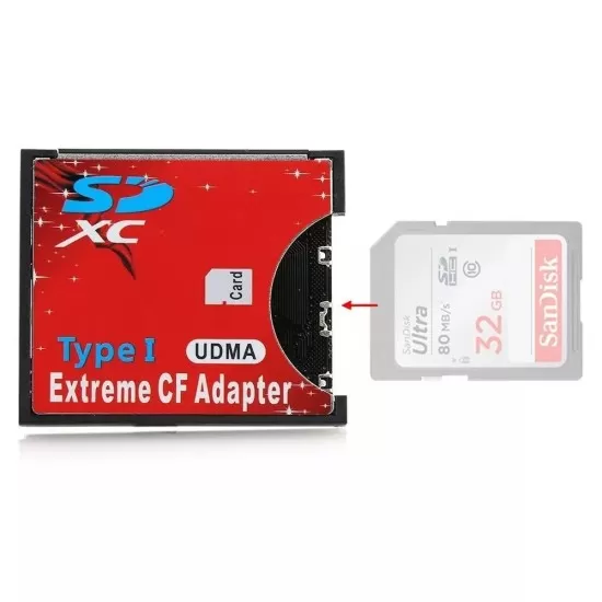 Extreme SD to CF Adapter