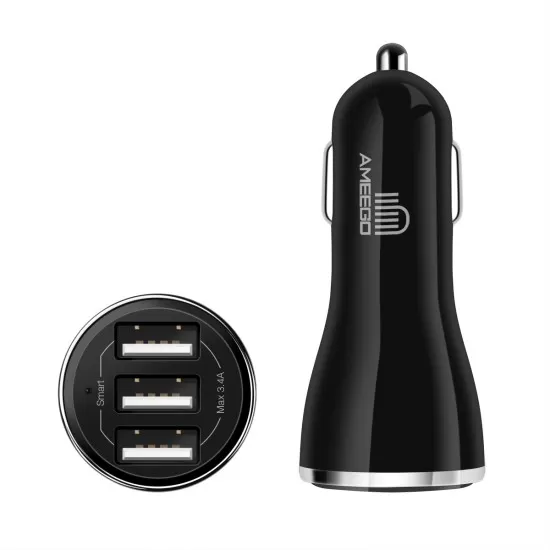 Triple USB Car Charger 3.4A
