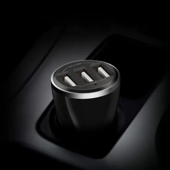 Triple USB Car Charger 3.4A