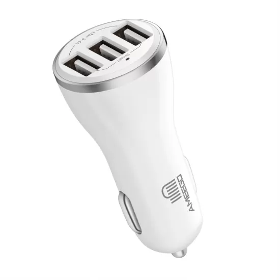 Triple USB Car Charger 3.4A