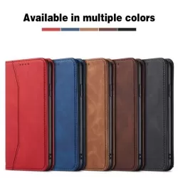 Premium Luxury Dream Strong Magnetic Leather Flip Wallet  Case with Card Slot Holder For iPhones