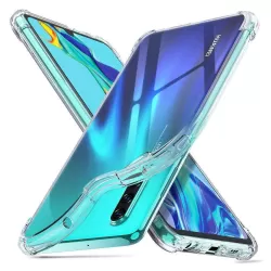 Shockproof Clear Gel Case for Huawei Models