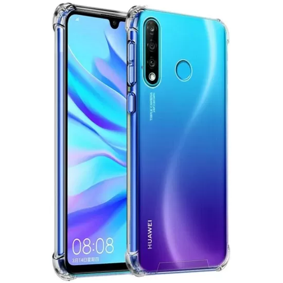 Shockproof Clear Gel Case for Huawei Models