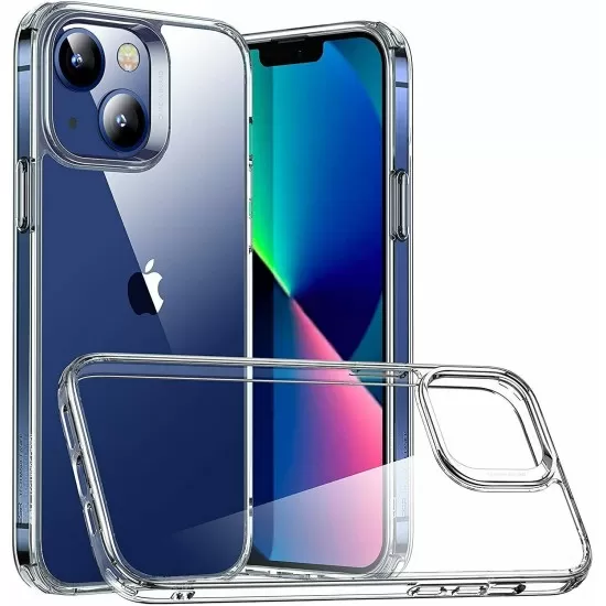 Transparent Clear Gel  Case for iPhone