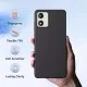 Liquid Silicon Back Case for Motorola - Black