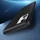 Liquid Silicon Back Case for Motorola - Black