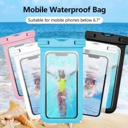 Air Bag 6.7''Universal Diving Waterproof Mobile Phone Bag 