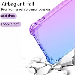 Gradient Silicon Gel Case for iPhone – Stylish Dual-Tone Protection