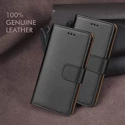 Genuine Leather Wallet Case for Google - Choice of Models