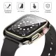 Two-Colour Silicone Plated TPU Waterproof Cover Case for iWatch (Series 4-6, SE) – 40mm and 44mm