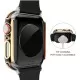 Two-Colour Silicone Plated TPU Waterproof Cover Case for iWatch (Series 4-6, SE) – 40mm and 44mm