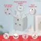 3 Way Gang Multi-Purpose Block Socket Splitter Mains Wall Adaptor UK Plug 13A