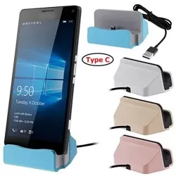 3 in 1 Type C Charger+ Holder+ Sync Data USB-C Charging Dock  