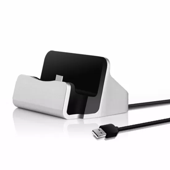 3 in 1 Type C Charger+ Holder+ Sync Data USB-C Charging Dock  