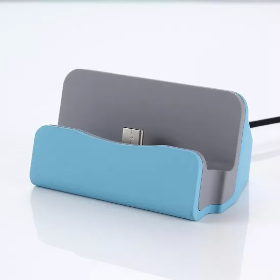 3 in 1 Type C Charger+ Holder+ Sync Data USB-C Charging Dock  