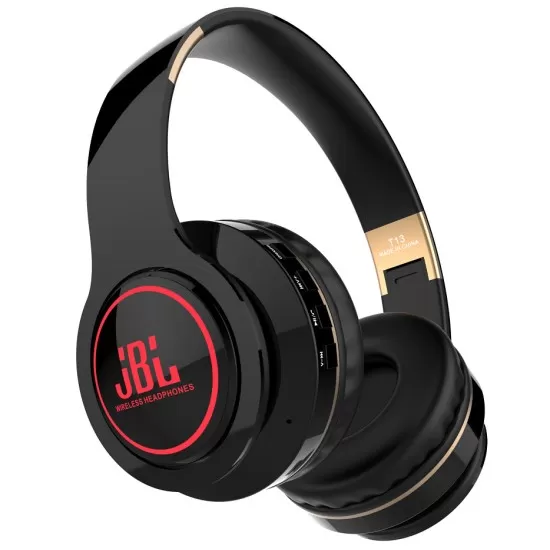 Foldable LED Light-Up Bluetooth Headphone in a variety of colours