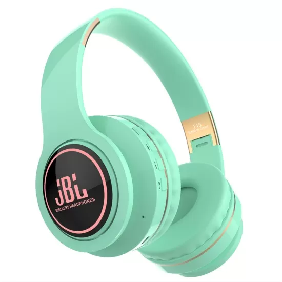 Foldable LED Light-Up Bluetooth Headphone in a variety of colours