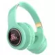 Foldable LED Light-Up Bluetooth Headphone in a variety of colours