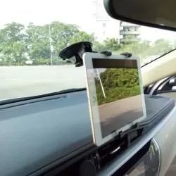 Universal For iPad 360 Degree Rotation Windshield Suction Cup Mount Dashboard Car Tablet Holder