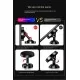 Luminous Metal Alloy Magnetic Rotatable Cellphone Car Mount Dashboard Phone Holder