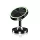 Luminous Metal Alloy Magnetic Rotatable Cellphone Car Mount Dashboard Phone Holder
