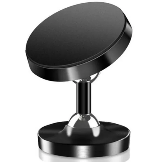 Luminous Metal Alloy Magnetic Rotatable Cellphone Car Mount Dashboard Phone Holder