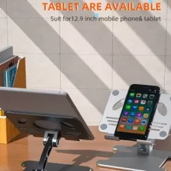 Aluminum Alloy Cooling Pad Laptop/Tablet Stand Portable