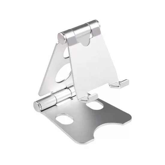 Foldable Aluminium Alloy Phone and Tablet Desktop Holder