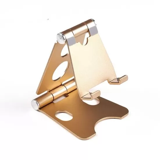 Foldable Aluminium Alloy Phone and Tablet Desktop Holder