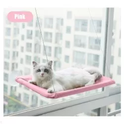 Window Seat Mounted Cat Hammock Bed 