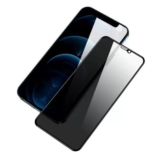 3D Curve Edge  Privacy Tempered Glass for iPhone Series 2 Pack