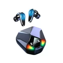 New TWS Gaming True Wireless Earbuds Dual Mode Music Game Earphones with Coloured LED Lights