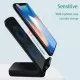 Qi Wireless Charger Double Coiled Desk Stand   