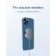 15W Magnetic Qi Wireless Charger Pad (Magnet Safe) Silver