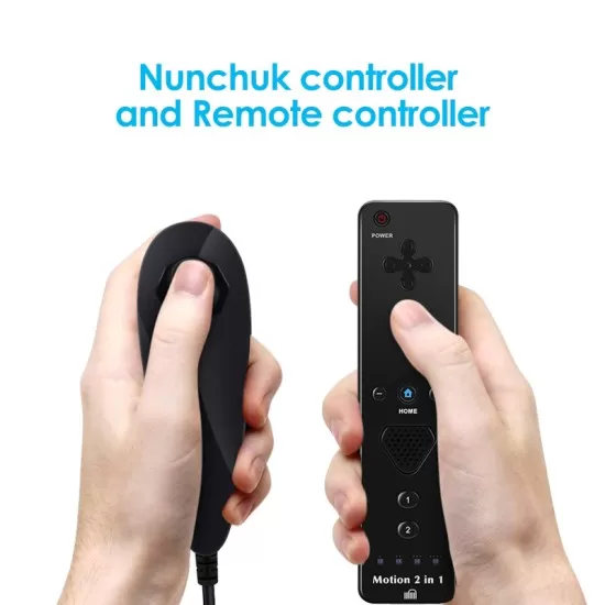 2 in 1 Motion Plus Remote and Nunchuck Controller for Wii U