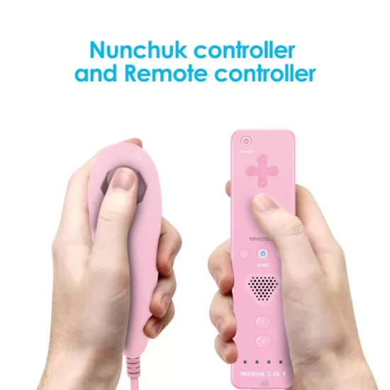 2 in 1 Motion Plus Remote and Nunchuck Controller for Wii U