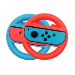 Pair of Steering Racing Wheel Game Grip Handle for Nintendo Switch Console