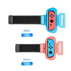 1 Pair Adjustable Just-Dance Wristband for Switch Joy-Pad 