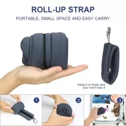 Sleep Mask - Adjustable Soft Blackout Eye Mask for Travel/Sleeping/Nightshift/Naps