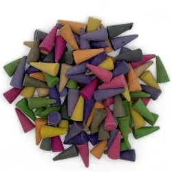 Waterfall Incense Burner Cones - Pack sizes of 25/50/75/100