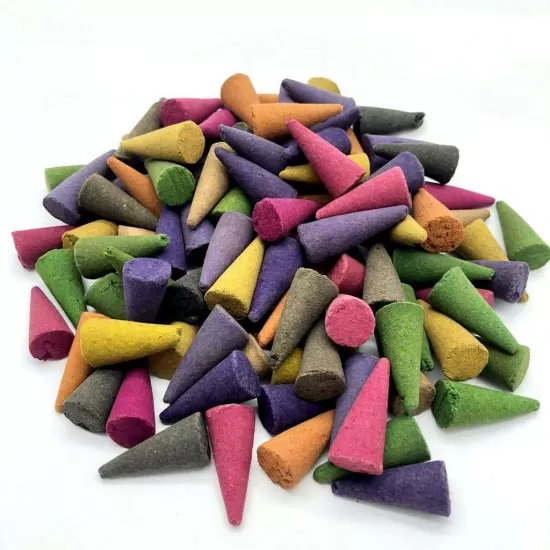 Waterfall Incense Burner Cones - Pack sizes of 25/50/75/100