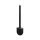 Silicone Toilet Brush with Toilet Brush Holder Wall-Mounted Cleaning Brush Set