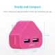 Dual USB Mains Charger 2A