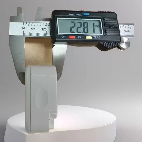 Slimline Lightweight 20W PD Dual Port Fast Charging USB-C + USB-A  Folding Plug 